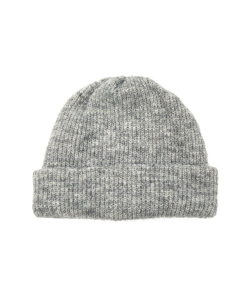 ROSE BUD（ローズバッド）の「【ROSE BUD別注】KNIT BEANIE（ニットキャップ/ビーニー・レディース・ブラック/ブルー/グレー・ONE SIZE）」の11枚目の写真