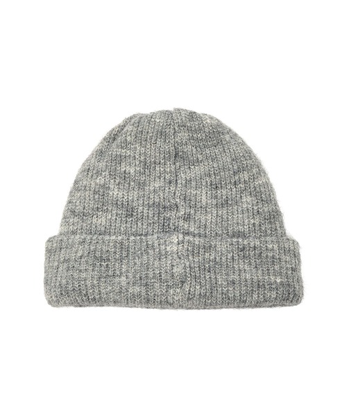 ROSE BUD（ローズバッド）の「【ROSE BUD別注】KNIT BEANIE（ニットキャップ/ビーニー・レディース・ブラック/ブルー/グレー・ONE SIZE）」の9枚目の写真