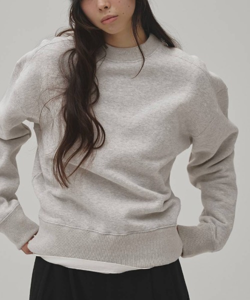 TODAYFUL（トゥデイフル）の「Cotton Brushed Sweat 12620601（スウェット・レディース・オフホワイト/ライトグレー/ブラック・FREE）」の3枚目の写真