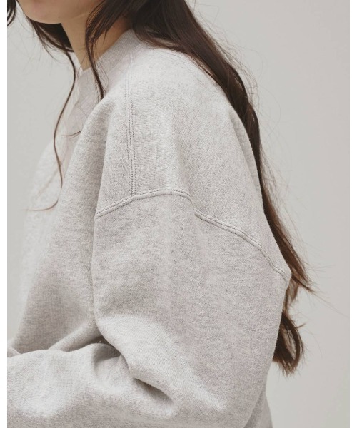 TODAYFUL（トゥデイフル）の「Cotton Brushed Sweat 12620601（スウェット・レディース・オフホワイト/ライトグレー/ブラック・FREE）」の12枚目の写真