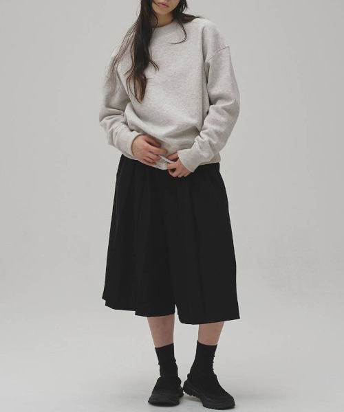 TODAYFUL（トゥデイフル）の「Cotton Brushed Sweat 12620601（スウェット・レディース・オフホワイト/ライトグレー/ブラック・FREE）」の9枚目の写真