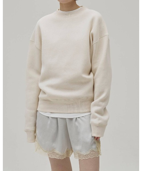 TODAYFUL（トゥデイフル）の「Cotton Brushed Sweat 12620601（スウェット・レディース・オフホワイト/ライトグレー/ブラック・FREE）」の7枚目の写真