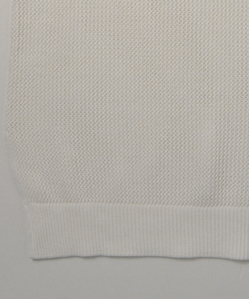 B:MING by BEAMS（ビーミングバイビームス）の「ビーミング by ビームス / メッシュニットベスト 16SS（ベスト・レディース・ホワイト/カーキ・ONE SIZE）」の20枚目の写真