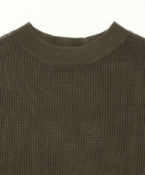 B:MING by BEAMS（ビーミングバイビームス）の「ビーミング by ビームス / メッシュニットベスト 16SS（ベスト・レディース・ホワイト/カーキ・ONE SIZE）」の13枚目の写真