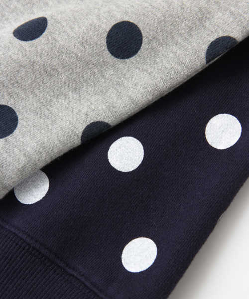 Champion（チャンピオン）の「Champion×DOORS　ドットスウェットプルオーバー（スウェット・キッズ・グレー/ネイビー・120/135/90/105）」の16枚目の写真