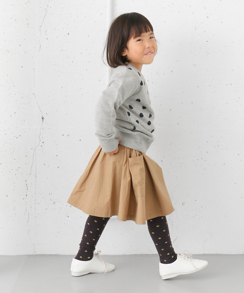 Champion（チャンピオン）の「Champion×DOORS　ドットスウェットプルオーバー（スウェット・キッズ・グレー/ネイビー・120/135/90/105）」の5枚目の写真