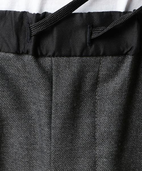 BEAUTY&YOUTH UNITED ARROWS（ビューティーアンドユースユナイテッドアローズ）の「BY サージ 1P イージー テーパードパンツ◆（その他パンツ・メンズ・ダークグレー/ネイビー/ブラック・X-LARGE/MEDIUM/SMALL/LARGE）」の6枚目の写真