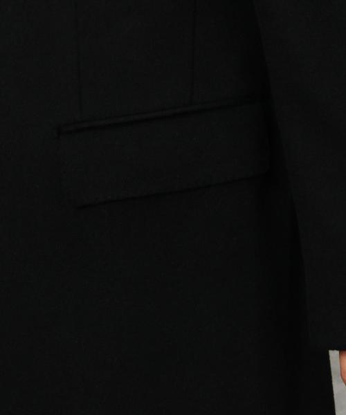 green label relaxing(グリーンレーベルリラクシング)の「W/CA チェスターコート◆(チェスターコート・メンズ・ブラック/ベージュ・LARGE/SMALL/X-LARGE/MEDIUM)」の17枚目の写真