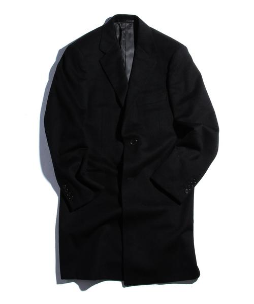 green label relaxing(グリーンレーベルリラクシング)の「W/CA チェスターコート◆(チェスターコート・メンズ・ブラック/ベージュ・LARGE/SMALL/X-LARGE/MEDIUM)」の12枚目の写真