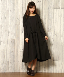 LBC | コットンビエラ起毛ワンピース(ワンピース)