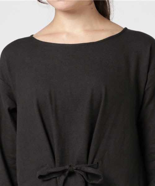 LBC（エルビーシー）の「コットンビエラ起毛ワンピース（ワンピース・レディース・ダークグレー/梅・LARGE/MEDIUM）」の9枚目の写真