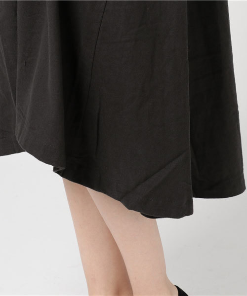 LBC（エルビーシー）の「コットンビエラ起毛ワンピース（ワンピース・レディース・ダークグレー/梅・LARGE/MEDIUM）」の3枚目の写真