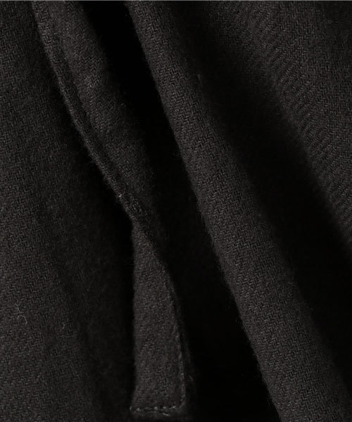 LBC（エルビーシー）の「コットンビエラ起毛ワンピース（ワンピース・レディース・ダークグレー/梅・LARGE/MEDIUM）」の5枚目の写真