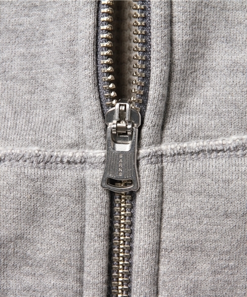 BARNS（バーンズ）の「【BARNS】小寸編みジップアップパーカー（パーカー・メンズ・レッド/ネイビー/ブラック/グレー・LARGE/MEDIUM/SMALL）」の11枚目の写真