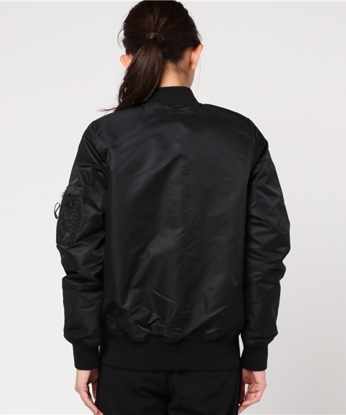 SLY（スライ）の「USUALLY MA-1（MA-1・レディース・カーキ/ホワイト/ブラック・FREE）」の6枚目の写真