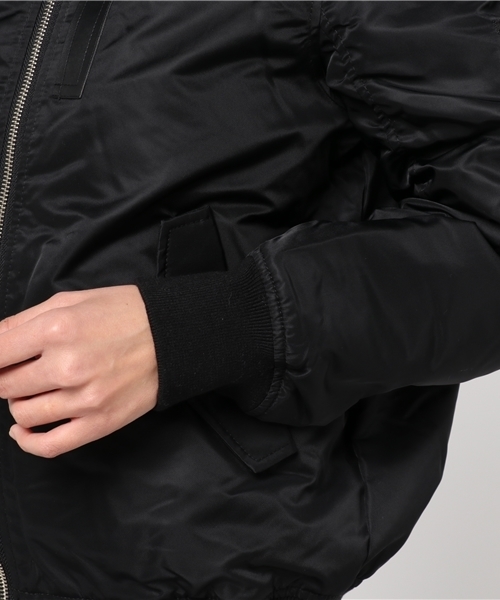 SLY（スライ）の「USUALLY MA-1（MA-1・レディース・カーキ/ホワイト/ブラック・FREE）」の8枚目の写真