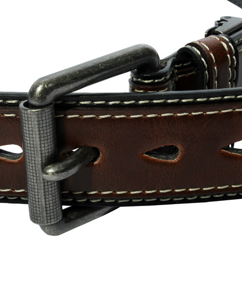 Dickies（ディッキーズ）の「Dickies ステッチ入り PUレザーベルト（ベルト・メンズ・ブラウン/ブラック/キャメル/ホワイト/レッド・FREE）」の21枚目の写真