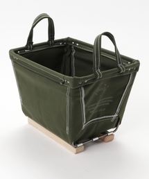 Smoothy（スムージー）の「Smoothy STEEL CANVAS  BASKET Collaboration "SQUARE" / スムージー スティールキャンバス バスケット コラボ スクエア（収納グッズ）」