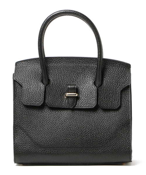 Demi-Luxe BEAMS(デミルクス ビームス)の「PELLE MORBIDA / ミニボストン2WAYバッグ(ボストンバッグ・レディース・ブラック/ブラック系その他・ONE SIZE)」の6枚目の写真