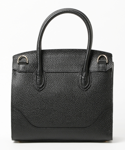 Demi-Luxe BEAMS(デミルクス ビームス)の「PELLE MORBIDA / ミニボストン2WAYバッグ(ボストンバッグ・レディース・ブラック/ブラック系その他・ONE SIZE)」の8枚目の写真