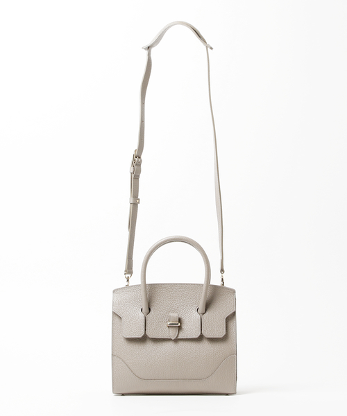 Demi-Luxe BEAMS(デミルクス ビームス)の「PELLE MORBIDA / ミニボストン2WAYバッグ(ボストンバッグ・レディース・ブラック/ブラック系その他・ONE SIZE)」の15枚目の写真