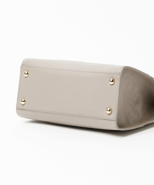 Demi-Luxe BEAMS(デミルクス ビームス)の「PELLE MORBIDA / ミニボストン2WAYバッグ(ボストンバッグ・レディース・ブラック/ブラック系その他・ONE SIZE)」の16枚目の写真