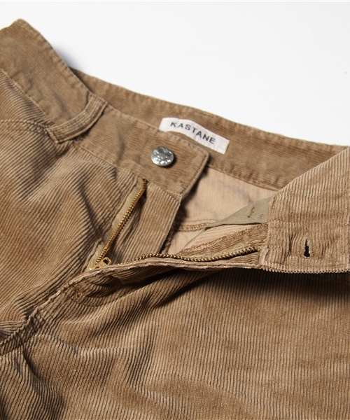 Kastane(カスタネ)の「コール天ショートパンツ(その他パンツ・レディース・ネイビー/ピンクベージュ/キャメル/ベージュ・1/2)」の13枚目の写真