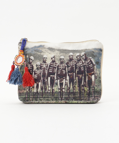 another important culture(アナザーインポータントカルチャー)の「CANVAS DIDITAL PT CLUTCH BAG(クラッチバッグ・レディース・ベージュ系その他3/ベージュ系その他/ベージュ系その他2/ベージュ系その他4・FREE)」の4枚目の写真