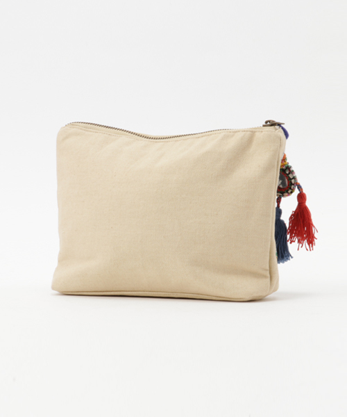 another important culture(アナザーインポータントカルチャー)の「CANVAS DIDITAL PT CLUTCH BAG(クラッチバッグ・レディース・ベージュ系その他3/ベージュ系その他/ベージュ系その他2/ベージュ系その他4・FREE)」の5枚目の写真