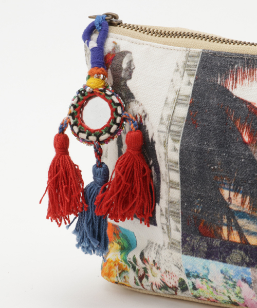 another important culture(アナザーインポータントカルチャー)の「CANVAS DIDITAL PT CLUTCH BAG(クラッチバッグ・レディース・ベージュ系その他3/ベージュ系その他/ベージュ系その他2/ベージュ系その他4・FREE)」の7枚目の写真