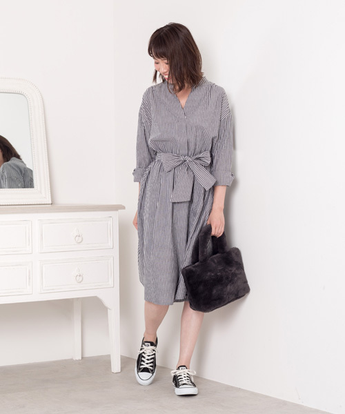 NATURAL BEAUTY BASIC（ナチュラルビューティーベーシック）の「◆オールファートートバッグ（トートバッグ・レディース・ホワイト系その他/ピンク/ベージュ系その他/グレー系その他・ﾌﾘ-）」の12枚目の写真