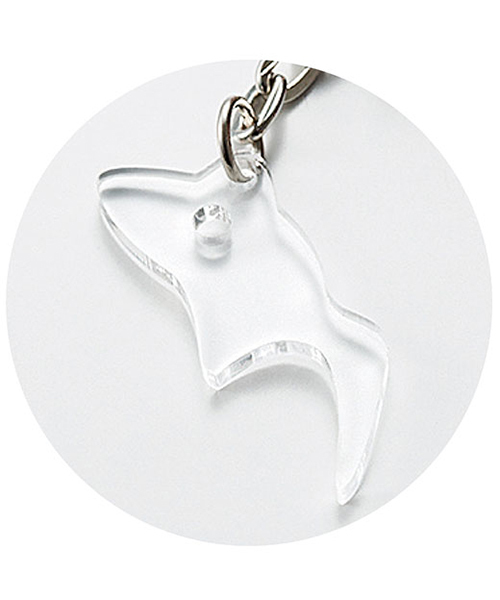 YOU+MORE!(ユーモア)の「妄想工作所さんと作った魚の開きポーチ (ポーチ・レディース・グレー/レッド/ホワイト・ONE SIZE)」の7枚目の写真