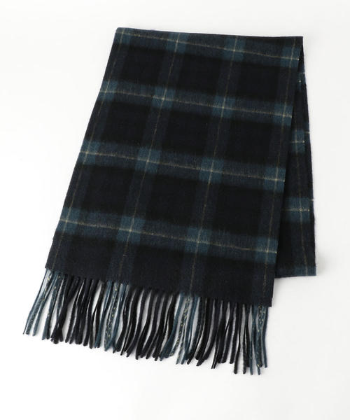 BEAUTY&YOUTH UNITED ARROWS（ビューティーアンドユースユナイテッドアローズ）の「＜Eds Cashmere＞カシミヤチェックマフラー ◆（マフラー・レディース・ベージュ/ピンク/ネイビー/ダークグレー・FREE）」の5枚目の写真