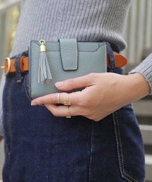 florist | 【牛革】タッセルチャーム2つ折り財布(財布)