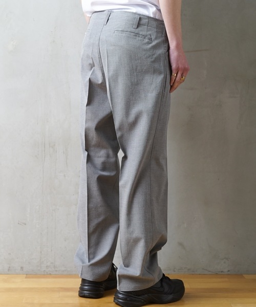 KAIKO(カイコー)の「KAIKO SEERSUCKER THE GOLLILA "STRAGHT"(チノパンツ・メンズ・グレー/ネイビー・L/M/S)」の6枚目の写真