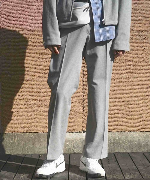 KAIKO(カイコー)の「KAIKO SEERSUCKER THE GOLLILA "STRAGHT"(チノパンツ・メンズ・グレー/ネイビー・L/M/S)」の9枚目の写真