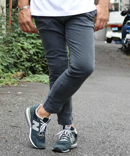 REMI RELIEF（レミレリーフ）の「REMI RELIEF/レミレリーフ チノストレッチカラーパンツ（チノパンツ・メンズ・チャコールグレー/グリーン/ベージュ/カーキ/ネイビー/オフホワイト/プラム/サックスブルー・M/L/S/XL）」の20枚目の写真