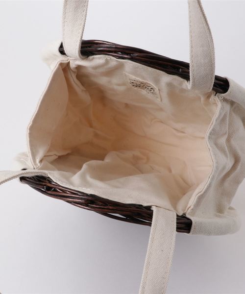 LBC（エルビーシー）の「WILLOW MARU BAG（かごバッグ・レディース・ブラウン・FREE）」の2枚目の写真