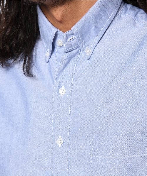 BEAMS PLUS（ビームスプラス）の「○ALEXANDER YAMAGUCHI / クラシック オックスフォード シャツ（シャツ/ブラウス・メンズ・ホワイト/ブルー・X-SMALL/SMALL/MEDIUM）」の8枚目の写真