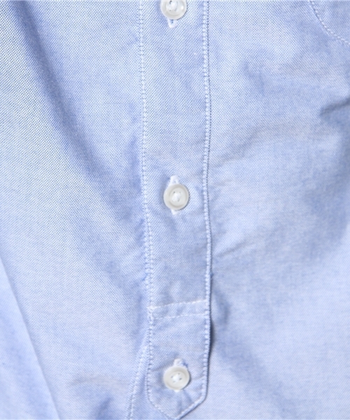 BEAMS PLUS（ビームスプラス）の「○ALEXANDER YAMAGUCHI / クラシック オックスフォード シャツ（シャツ/ブラウス・メンズ・ホワイト/ブルー・X-SMALL/SMALL/MEDIUM）」の4枚目の写真