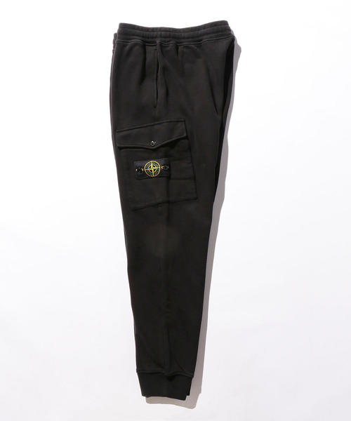 STONE ISLAND（ストーンアイランド）の「＜STONE ISLAND＞ SWEAT PANTS/スウェットパンツ（その他パンツ・メンズ・ブラック/ライトグレー・LARGE/MEDIUM）」の4枚目の写真