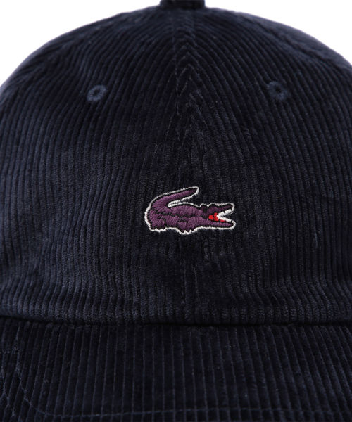 LACOSTE(ラコステ)の「LACOSTE × BEAMS / 別注 コーデュロイ キャップ(キャップ・メンズ・ネイビー/ブラウン・ONE SIZE)」の14枚目の写真