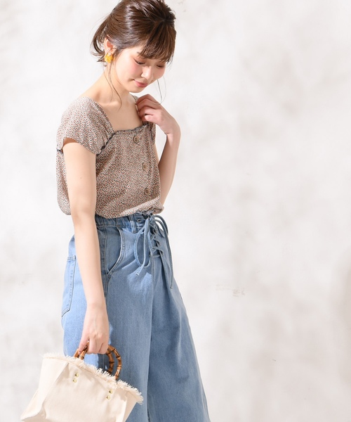 natural couture(ナチュラルクチュール)の「レトロガーリーブラウス(シャツ/ブラウス・レディース・レッド/ミント/ブルー系その他/イエロー/ブラック/ブラック系その他/その他3/その他4/その他5・FREE)」の20枚目の写真