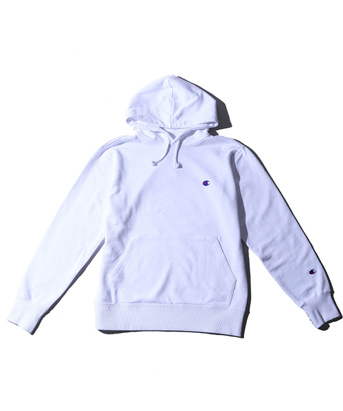 Champion（チャンピオン）の「WEGO/Champion裏毛刺繍プルパーカー（パーカー・メンズ・ホワイト/オートミール/杢グレー/ブラック/ワイン・MEDIUM/LARGE）」の14枚目の写真