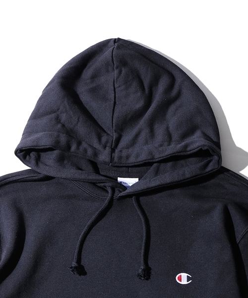 Champion（チャンピオン）の「WEGO/Champion裏毛刺繍プルパーカー（パーカー・メンズ・ホワイト/オートミール/杢グレー/ブラック/ワイン・MEDIUM/LARGE）」の18枚目の写真