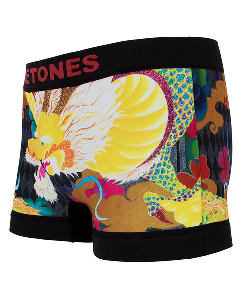 BETONES(ビトーンズ)の「【BETONES/ビトーンズ】「BETONES×Fujiyoshi Brother’s」アンダーウェア MFU003(ボクサーパンツ・レディース・レッド/イエロー/ブルー・FREE)」の3枚目の写真