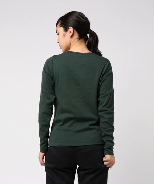 LOWRYS FARM（ローリーズファーム）の「フライスプルオーバー　814076（Tシャツ/カットソー・レディース・オフホワイト/ホワイト×ブラック/ブラック/グレー/グリーン・MEDIUM/LARGE）」の6枚目の写真