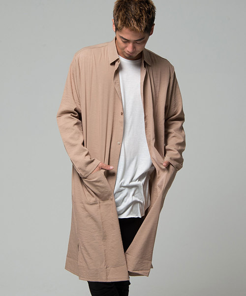 Vicci(ビッチ)の「『vicci/ヴィッチ』無地長袖ロングシャツ(シャツ/ブラウス)」 WEAR