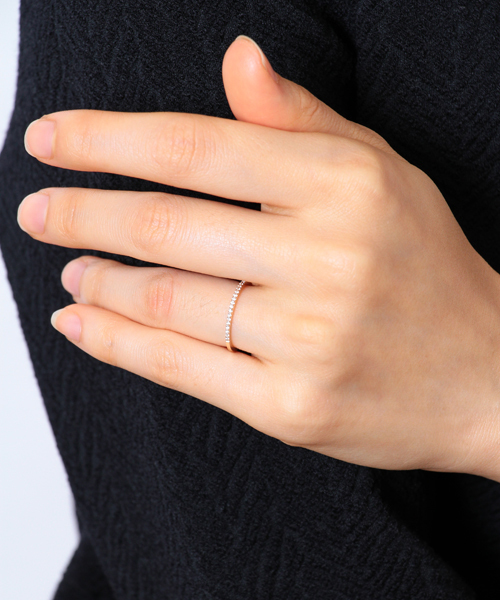 agete（アガット）の「K10リング（10133111034）（リング・レディース・ゴールド系その他・#13/#7/#11/#9）」の10枚目の写真