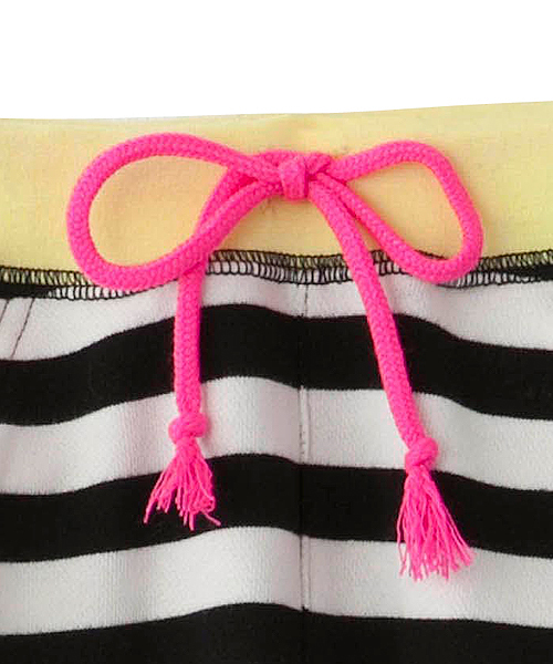 X-girl Stages（エックスガールステージス）の「BORDER SWEAT LOOSE PANT (12Ｍ～3Ｔ)（その他パンツ・キッズ・ホワイト/ベージュ/ネイビー・12M/2T/3T）」の6枚目の写真